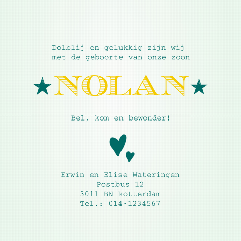 Kaart binnenkant