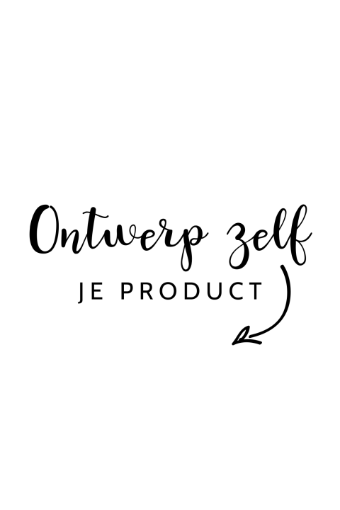 Zelf maken poster staand