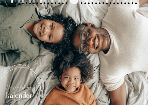 Verjaardagskalender met eigen foto's