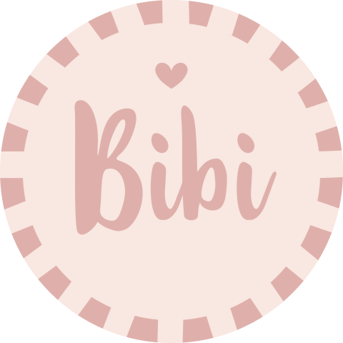Hippe sluitsticker met blokjes rand en naam 