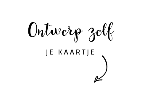 Blanco dubbel liggende uitnodiging ontwerpen