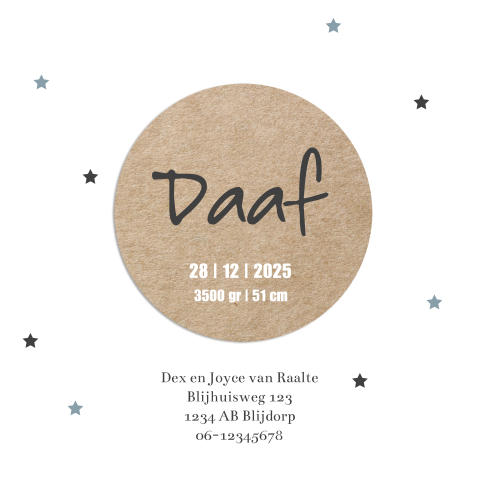 Kaart binnenkant