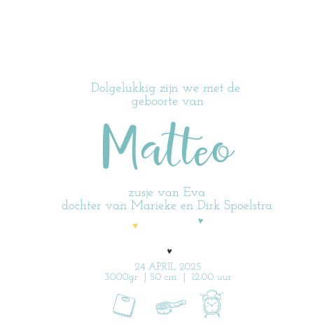 Kaart binnenkant