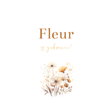Tuinbord rond met romantische bloemen