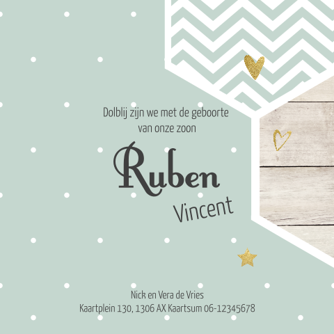 Kaart binnenkant