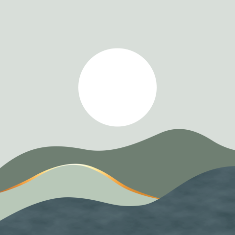 Geboortekaartje jongen met zon, bergen en doorkijkje