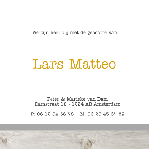 Kaart binnenkant