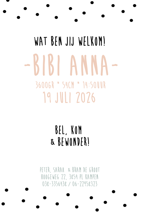 Kaart binnenkant