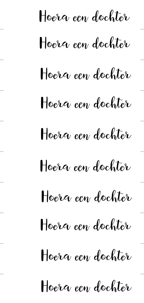 DIY-label Hoera Een Dochter