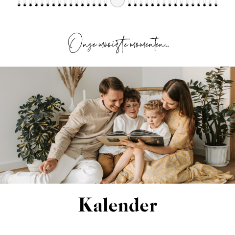Jaarkalender met foto