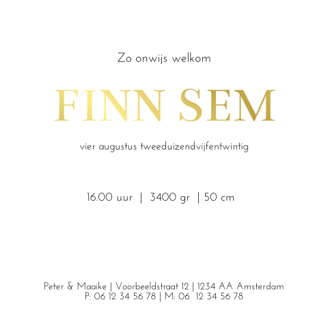 Kaart binnenkant