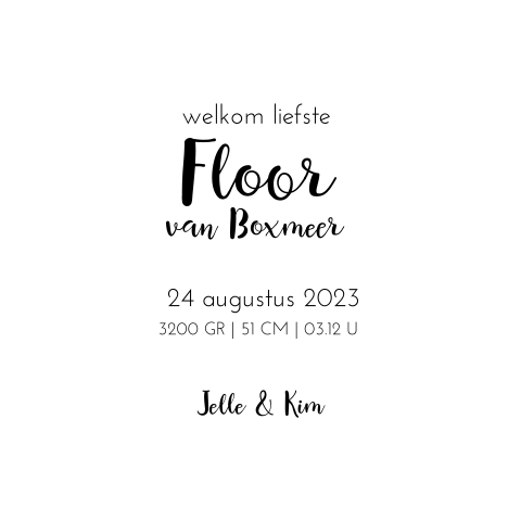 Kaart binnenkant