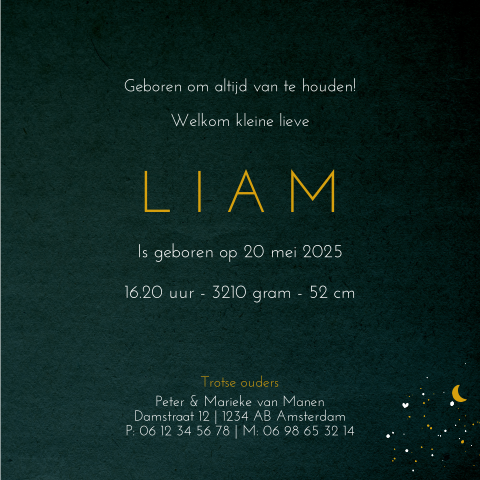 Kaart binnenkant