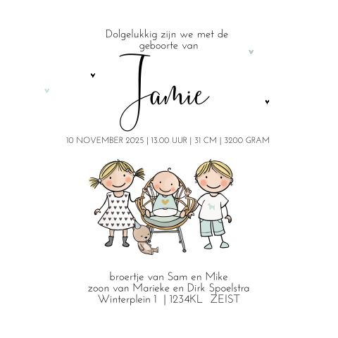 Kaart binnenkant