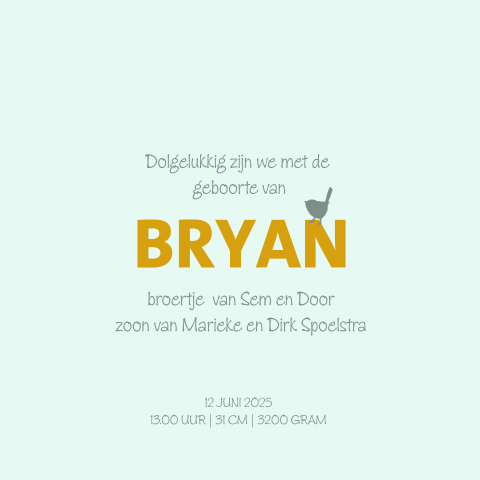 Kaart binnenkant