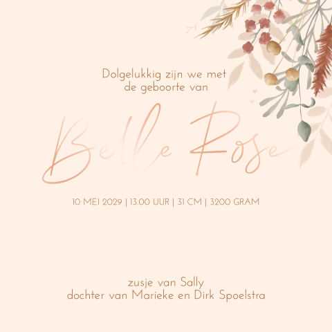Kaart binnenkant