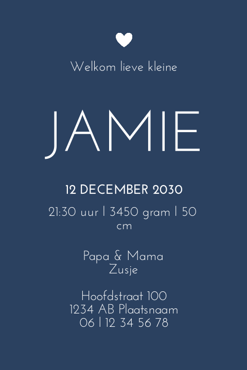 Kaart binnenkant