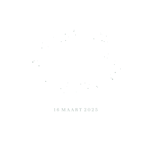 Stoer geboortekaartje met uitsnede van een wolk voor een jongen