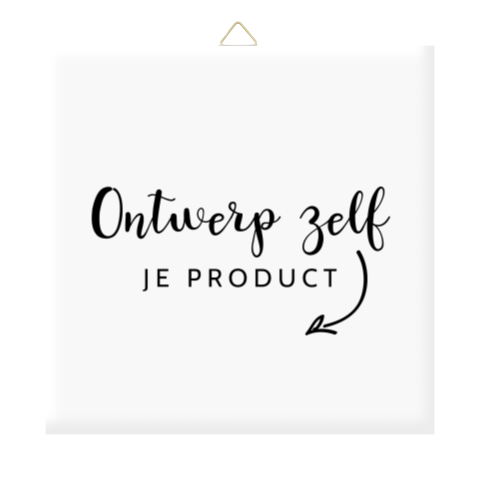 Geboortetegeltje zelf ontwerpen