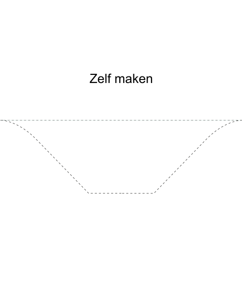Inlegvel binnenkant envelop zelf maken
