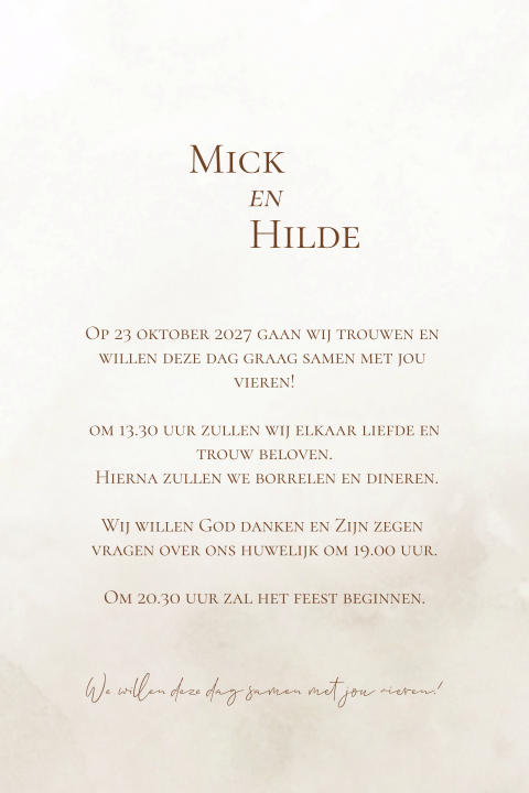 Kaart binnenkant