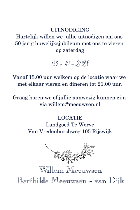 Kaart binnenkant