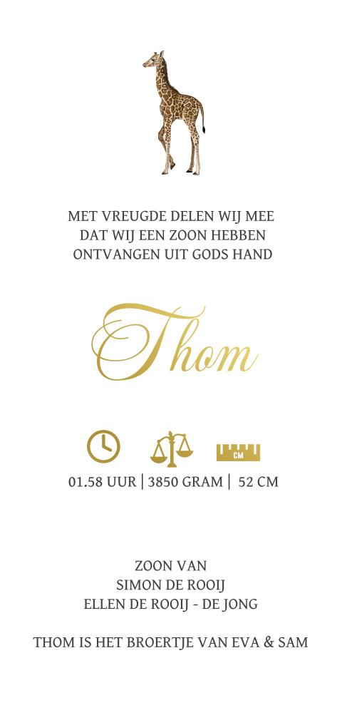 Kaart binnenkant