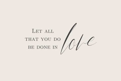 Christelijke kaart met mooie quote