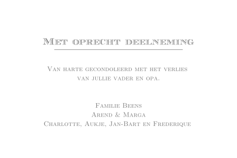 Kaart binnenkant