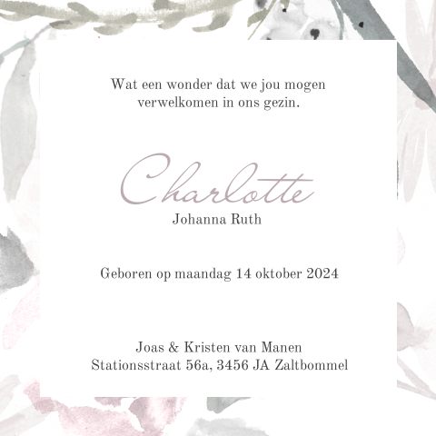 Kaart binnenkant