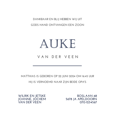 Kaart binnenkant