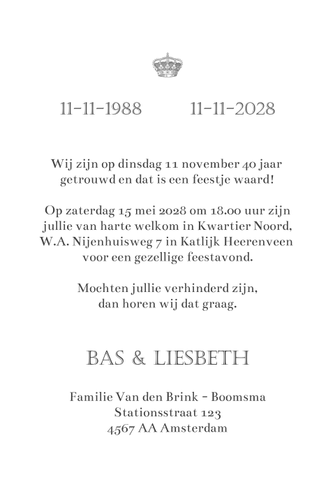 Kaart binnenkant