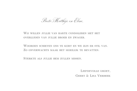 Kaart binnenkant