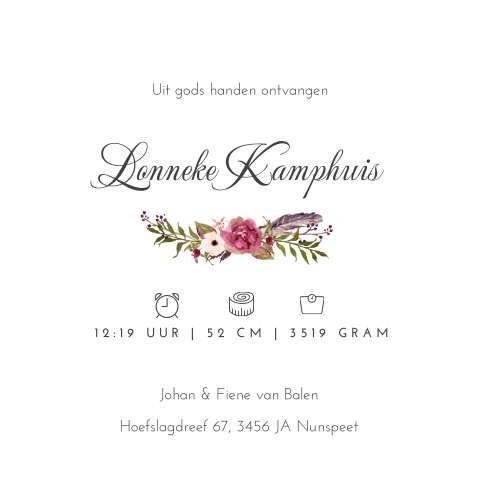 Kaart binnenkant