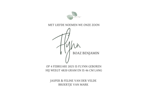 Kaart binnenkant