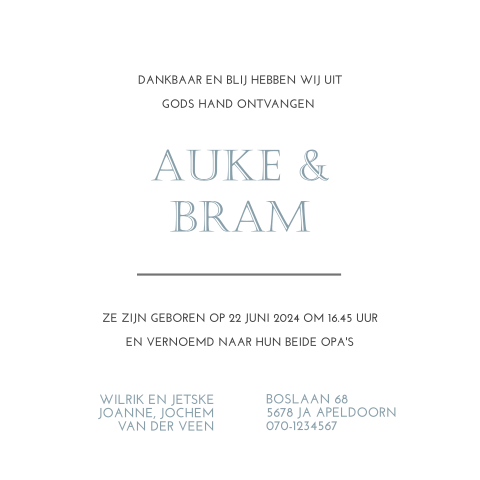 Kaart binnenkant