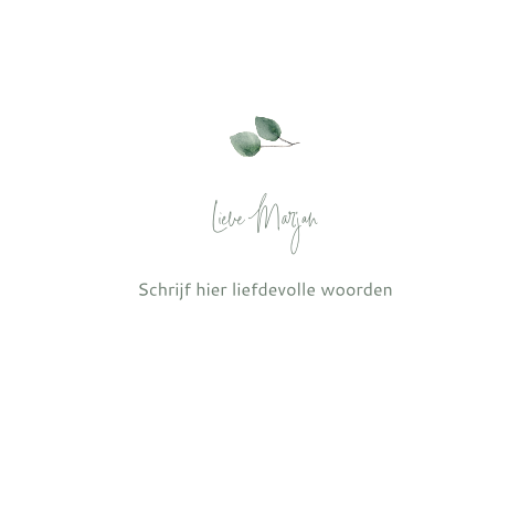 Kaart binnenkant