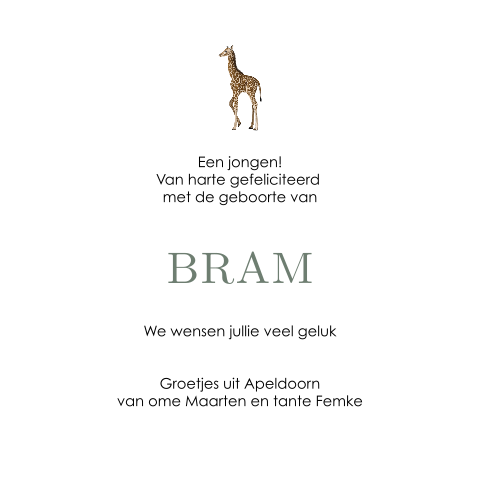 Kaart binnenkant