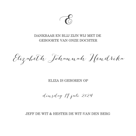 Kaart binnenkant