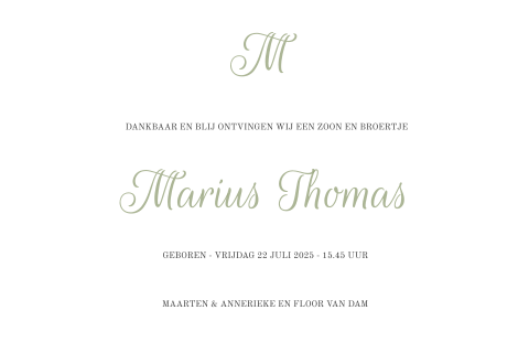 Kaart binnenkant