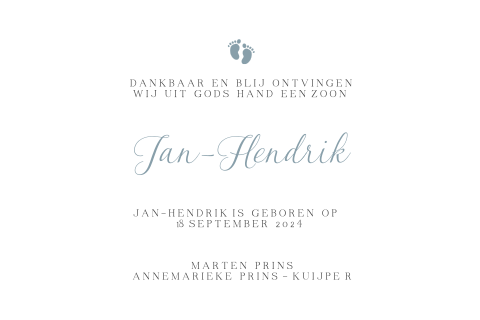 Kaart binnenkant