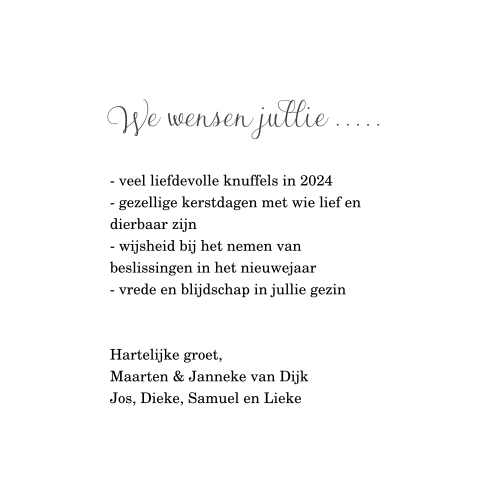 Kaart binnenkant