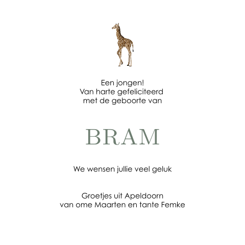 Kaart binnenkant