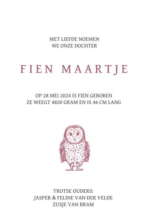 Kaart binnenkant