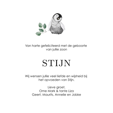 Kaart binnenkant