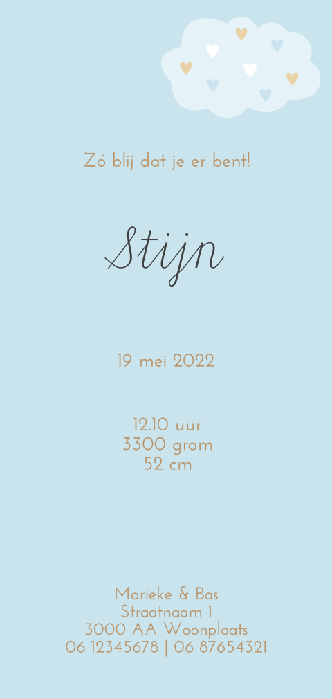 Kaart binnenkant
