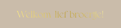 Langwerpig labeltje met tekst in foliedruk