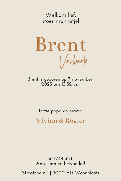 Kaart binnenkant