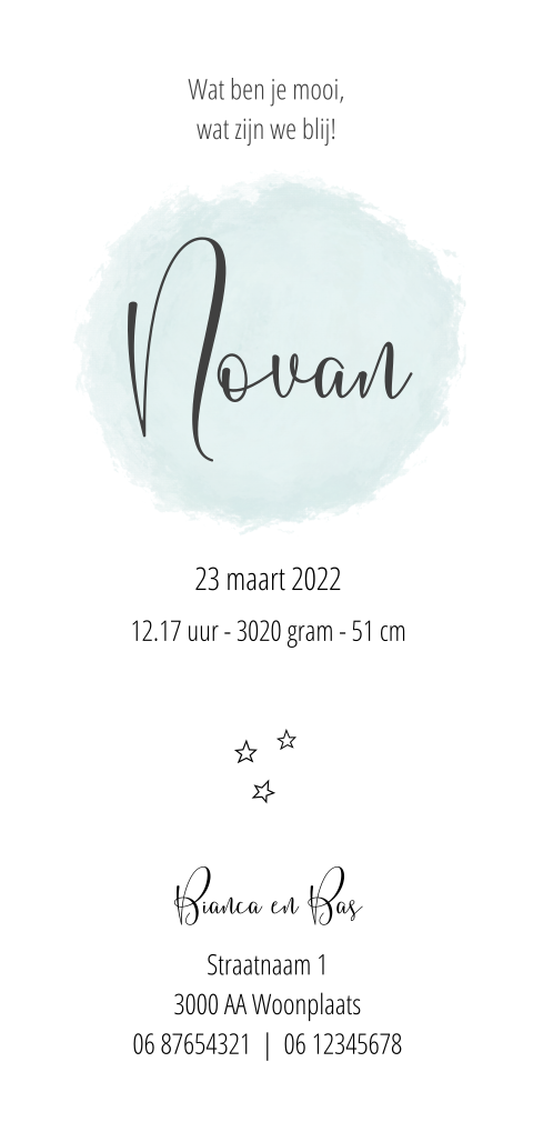 Kaart binnenkant