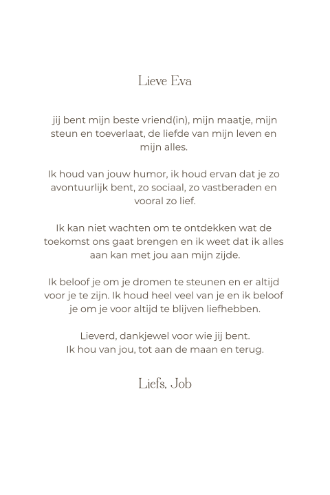 Kaart binnenkant